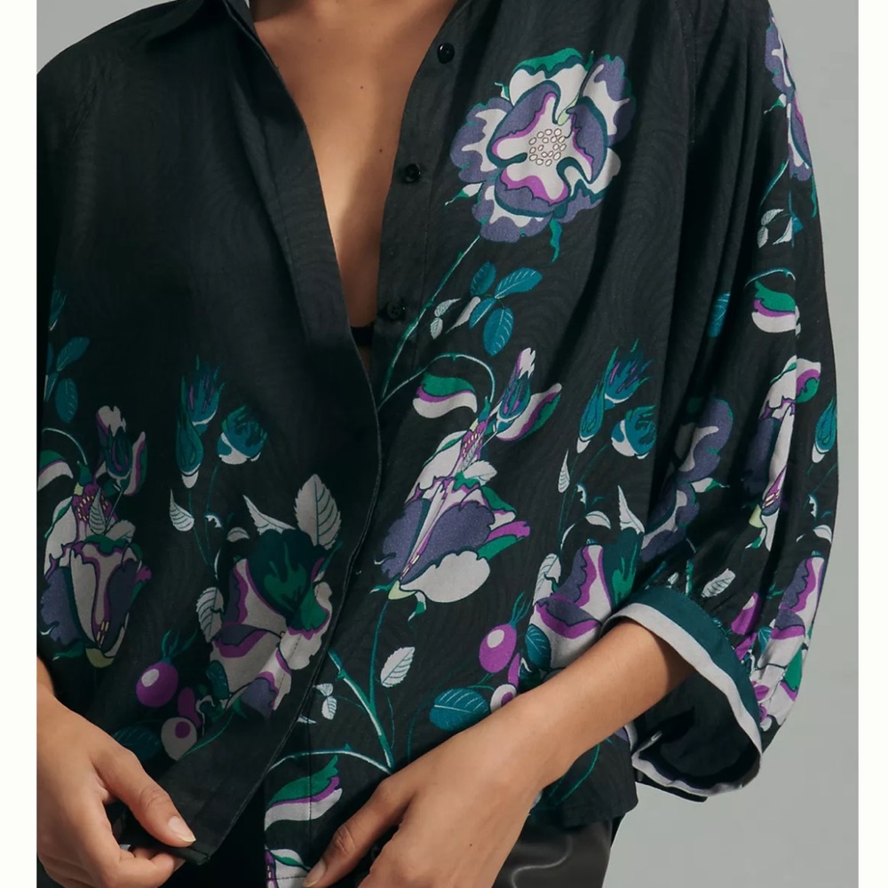 Anthropologie Bl-nk Zella Shirt - Picture 5 of 11
